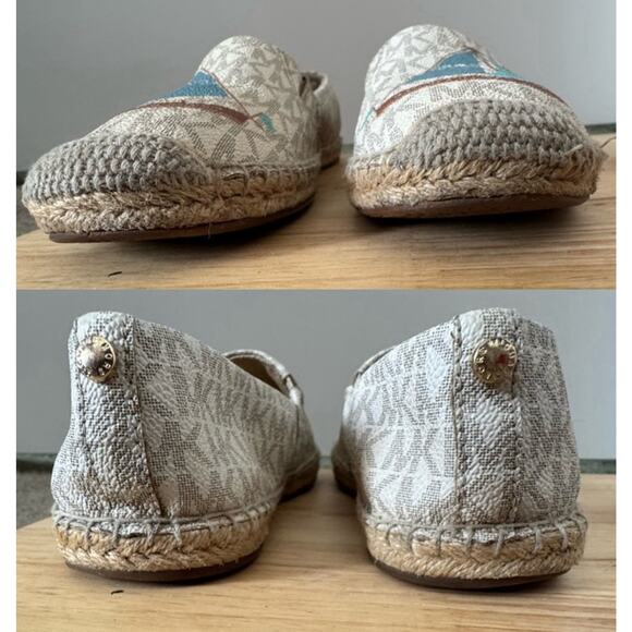 Michael Kors Kendrick Espadrille Sailboat Slip On Shoes Size 6 - Picture 8 of 11